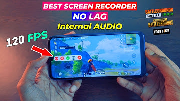 Best Screen Recorder For PUBG & BGMI No Lag 120Fps Recording With Internal Audio TechnoMind Ujjwal