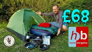 How to Camp on a Budget - Camping Gear From Home Bargains