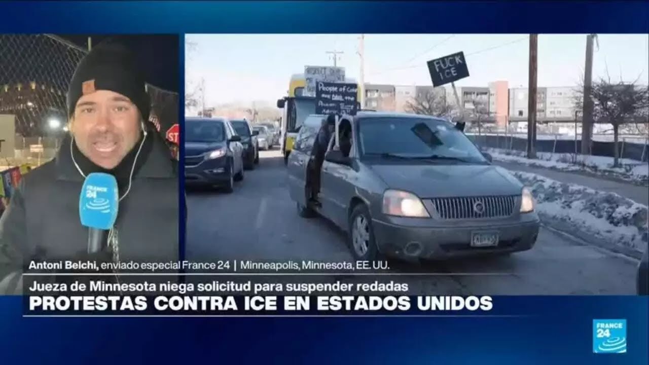 Más de 200 ciudades en Estados Unidos se unen a protestas contra operativos del ICE • FRANCE 24