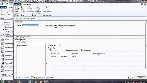 AX 2012 Flexible Audit Policies.wmv