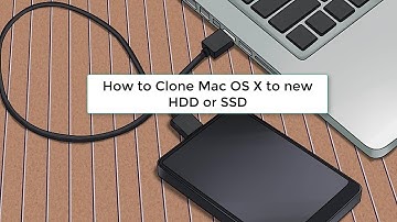 How to Clone Mac Hard Drive with Disk Utility to new HDD or SSD