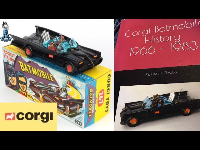 Vintage Corgi 1966 Batman Batmobile Toy Car Restoration 