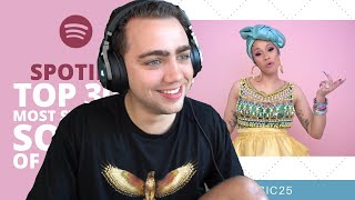 Mizkif Reacts to Spotify Top 300 Most Streamed Songs Of All Time [April 2020]