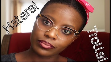 HOW TO DEAL WITH YOUTUBE TROLLS(HATERS) || MY EXPERIENCE .