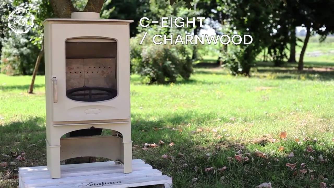 Stufa a legna C-Eight di Charnwood - YouTube