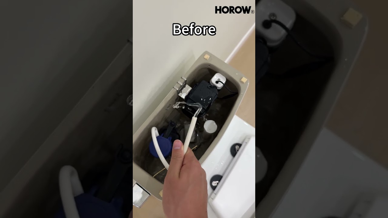 Upgrade Your Old Toilet to a HOROW T38P Smart Bidet Toilet in Minutes 