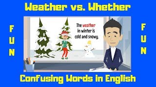 What is the Difference between Whether vs. Weather | Commonly Confused Words