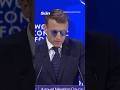Macron Sports Top Gun Shades To Launch Veiled Attack On Trump S Greenland Threats