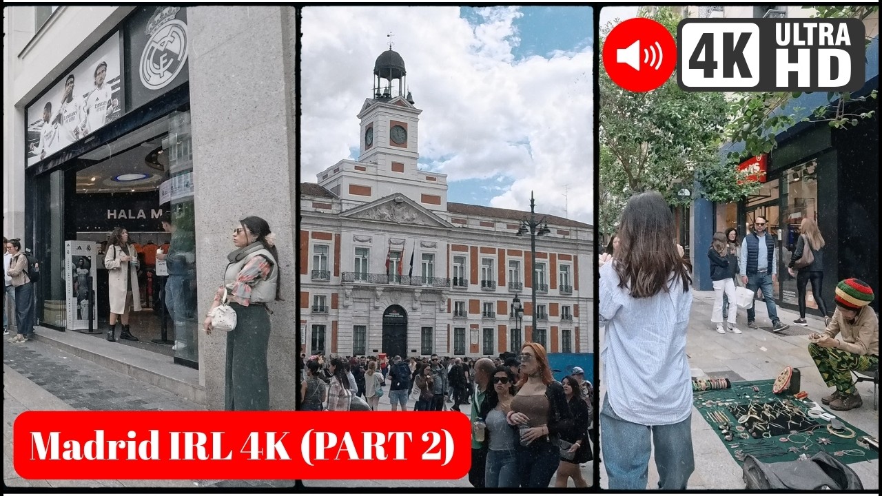 Madrid Walking Tour in 4K – Beyond El Retiro