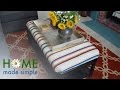 The Gorgeous Way to Give An Ordinary Coffee Table A Modern Update | Home Made Simple | OWN The Gorgeous Way to Give An Ordinary Coffee Table A Modern Update | Home Made Simple | OWN
