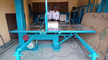 Duster cutting machine foam cutting pu foam