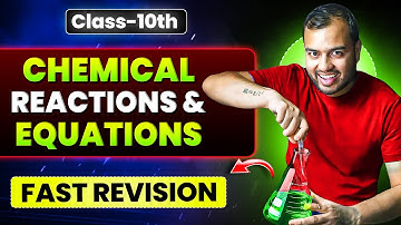 Chemical Reaction and Equation in 25 Minutes ✅ || Fast Revision || Class 10th