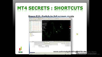 MT4 Best kept secrets - Shortcuts F11