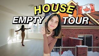 Empty HOUSE TOUR Oakville Ontario GTA | First Time Home 🏠 Buyer in Canada 🇨🇦