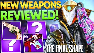 So... Are the New Final Shape Legendary Weapons Good?