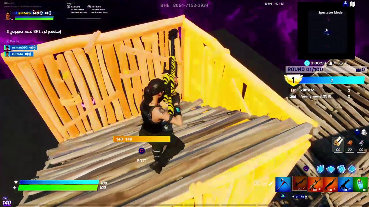 Fortnite Ik Speelde Met Een Hater YouTube