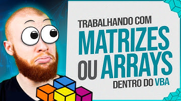 VBA Ubound e Lbound - Como Trabalhar com Matrizes ou Arrays no VBA