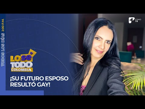 Marcela Posada cuenta cuando, antes de casarse, supo que su expareja era homosexual | Canal 1