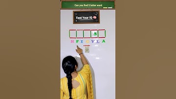 word Puzzle game #yourwit #mindgame #riddles logical question