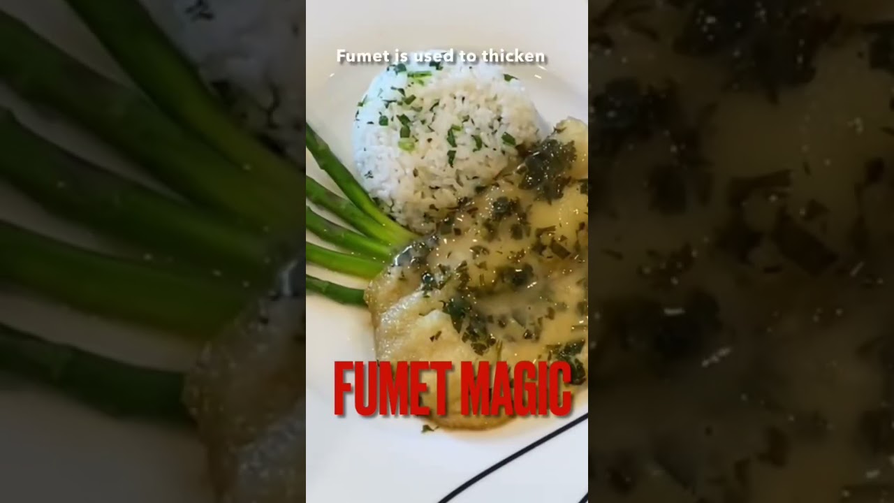 Fumet for the perfect sauce.