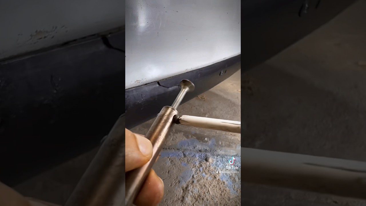 Plastic Car Bumper Repair 🔥 