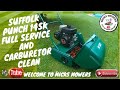 Suffolk punch 14sk how to service and carburetor clean cylindermower suffolkpunch