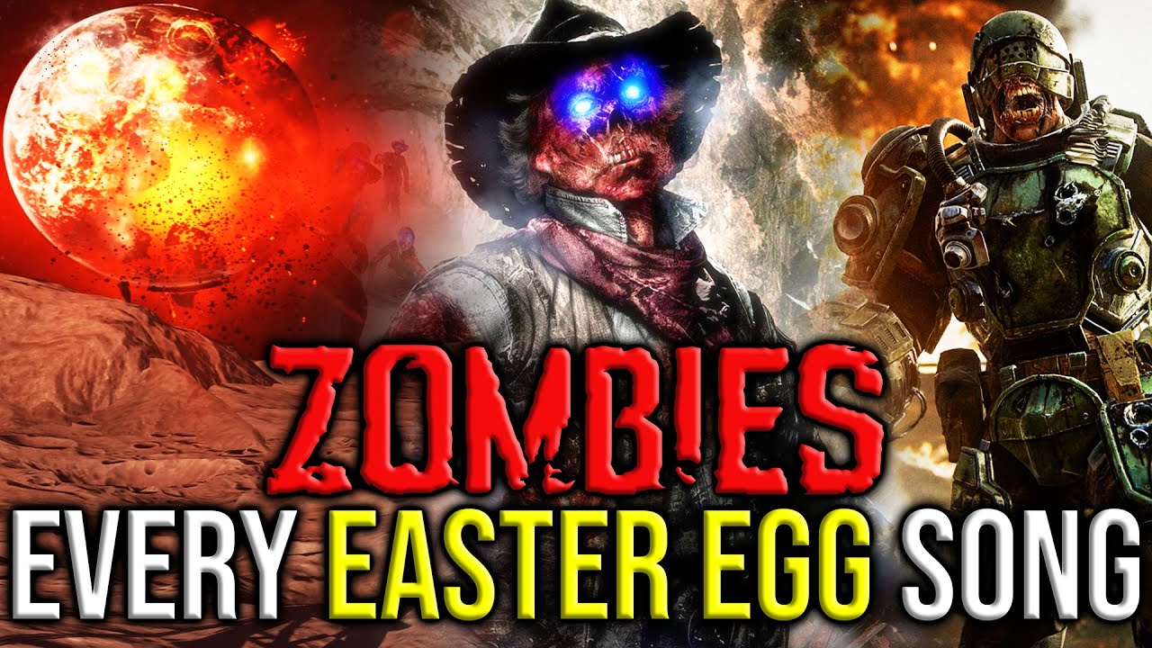 EVERY EASTER EGG SONG IN CALL OF DUTY ZOMBIES (WAW, BO, BO2, BO3, BO4 ...