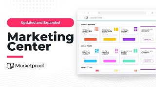Introducing Marketproof's Marketing Center