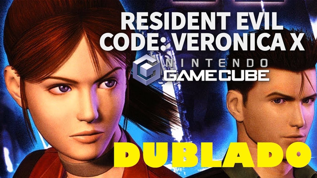 Resident Evil Code Veronica X Game Cube Dublado em PORTUGUÊS 