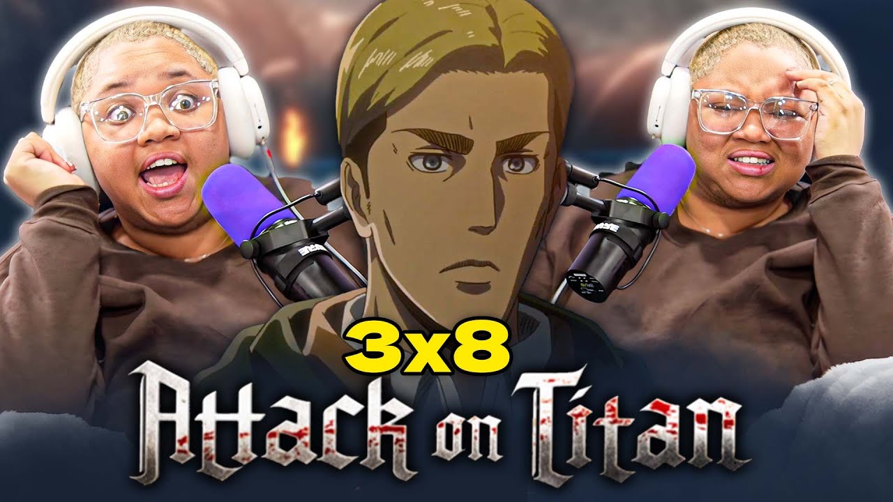 Outside the Walls of Orvud District | ATTACK ON TITAN | 3x8 | Reaction