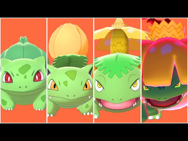 Shiny Bulbasaur, Ivysaur and Venusaur leaked in the game's network traffic!