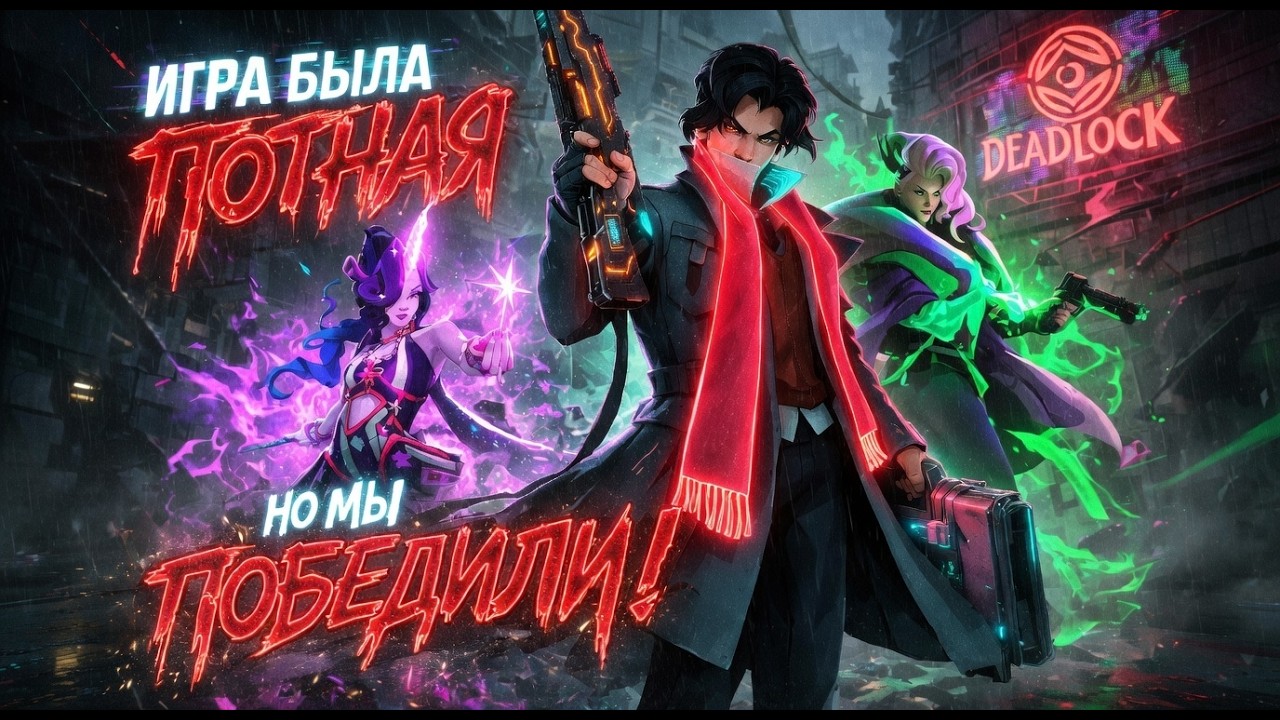 Deadlock ▬ Потная игра и камбек в конце!