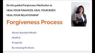 Forgiveness process  - a guided meditation | Dr. Sadaf Shaikh |