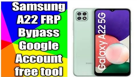 Frp Bypass Samsung Galaxy A22 Android 11 / 12 SM-A225F Free tool@umitechhabeshatube