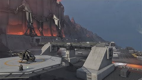 Helicopter in Golem Island!!! Behemoth in the Lava Shield Mission GRB