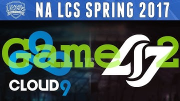 Highlights: NA LCS Spring 2017 - C9 vs CLG Game 2