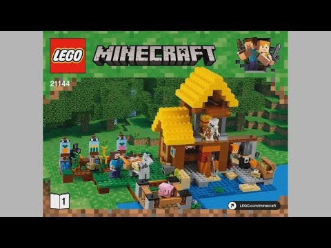 lego minecraft the farm cottage 21144 building kit
