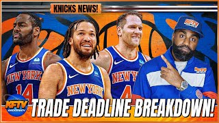 NBA Trade Deadline Reaction Show! | Knicks Trade Reactions