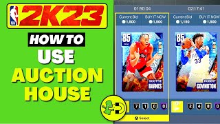 NBA 2K23 How to Use Auction House MyTEAM