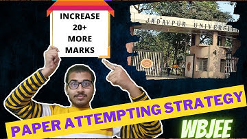 Best Paper Attempt Strategy live !! #wbjee2022🔥