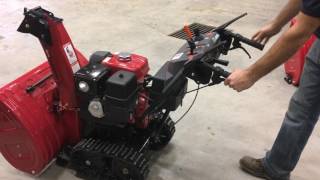 Honda Snowblower Controls Overview