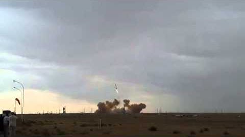 Crash rocket "Proton-M" with 3 Glonass spacecraft / Аварийный пуск "Протон-М" 03.07.2013