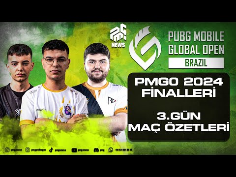 2024 PMGO Brezilya Finalleri | 3. Gün Maç Özetleri | PUBG MOBILE Global Open Brazil | Highlights