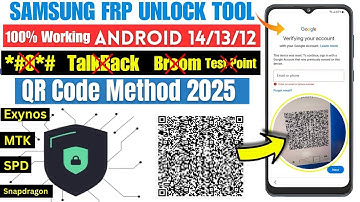 SAMSUNG FRP BYPASS NEW METHOD 2025 BY QR CODE | ADB ENABLE FAIL | NO *#0*# CODE | NO TALKBACK