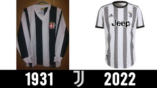 Juventus Football Kit History: 1931-2022