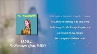 [가사/Lyrics] JAMIE (제이미) - No Numbers (feat. JMIN)