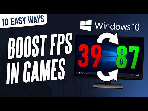 10 EASY Ways to Boost FPS in ALL Games on Windows 10 PC/Laptop