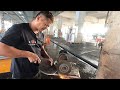 Marlin Cutting Skills/ Marlin Sashimi and Sushi - Taiwan Fish Market東港浤騰