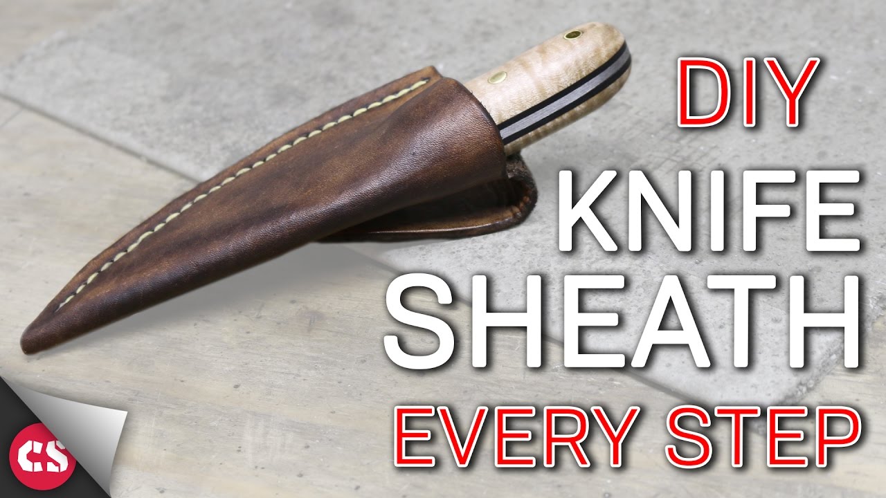 Make an Amazing Leather Sheath for a Knife! Beginner Friendly! : 13 Steps  (with Pictures) - Instructables