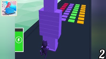 Stack Colors | Mobile Game Video | Levels 11-20 | Ep.2 |🚶🔥